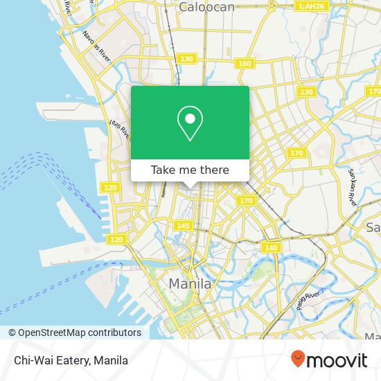Chi-Wai Eatery, Ipil St Barangay 267, Manila map