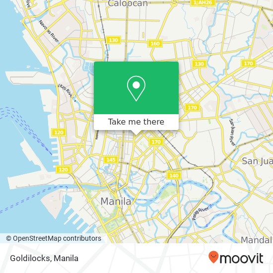 Goldilocks, Laon Laan Rd Barangay 471, Manila map
