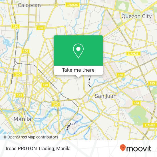 Ircas PROTON Trading, Silencio St Santol, Quezon City map