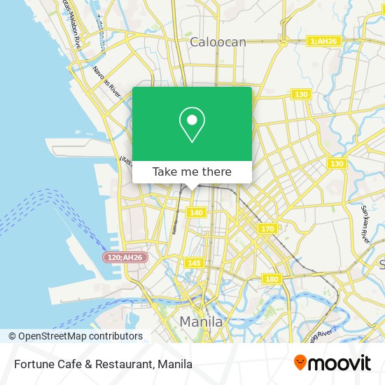 Fortune Cafe & Restaurant map