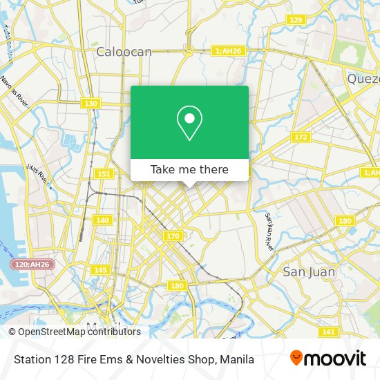 Station 128 Fire Ems & Novelties Shop map