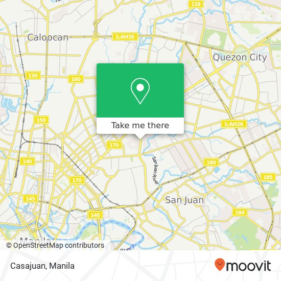 Casajuan, G. Araneta Ave Tatalon, Quezon City map