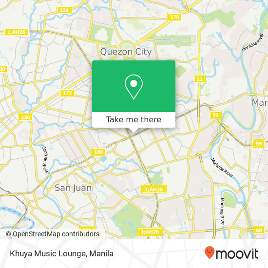 Khuya Music Lounge map