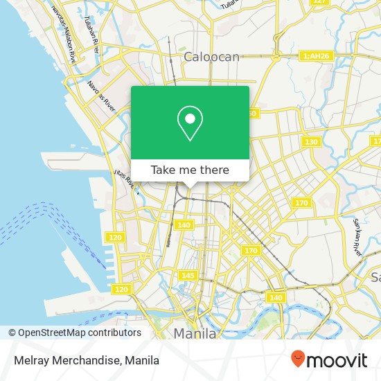 Melray Merchandise, Almeda Ext Barangay 219, Manila map