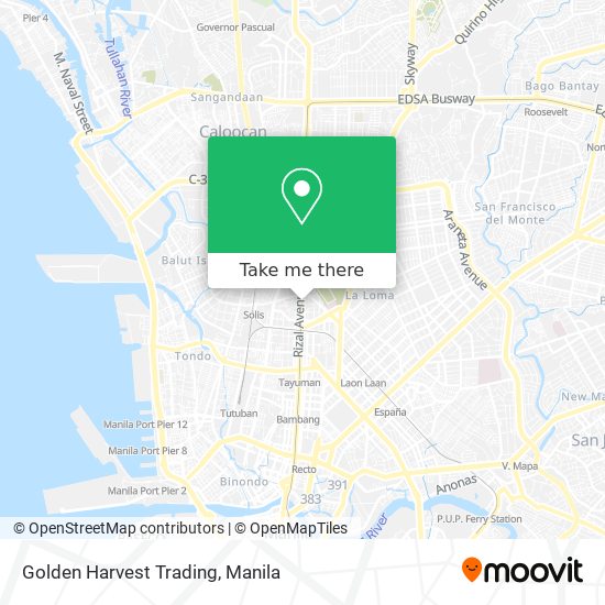 Golden Harvest Trading map