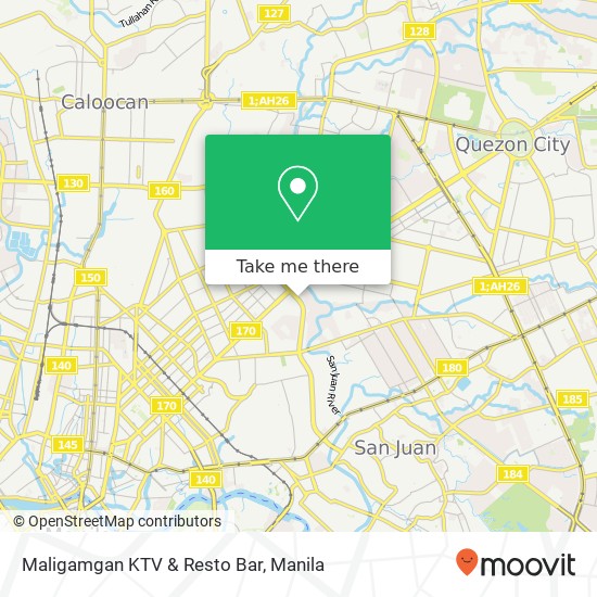 Maligamgan KTV & Resto Bar map