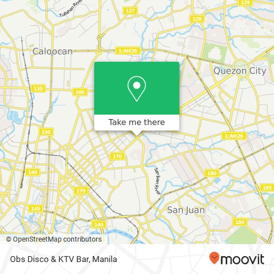 Obs Disco & KTV Bar map