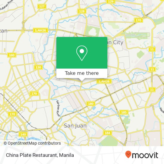 China Plate Restaurant, Don A. Roces Ave Sacred Heart, Quezon City map