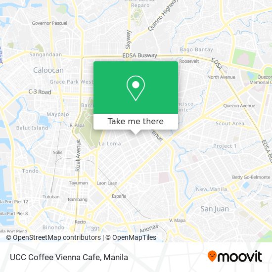 UCC Coffee Vienna Cafe map