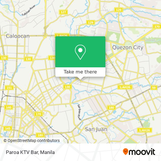 Paroa KTV Bar map