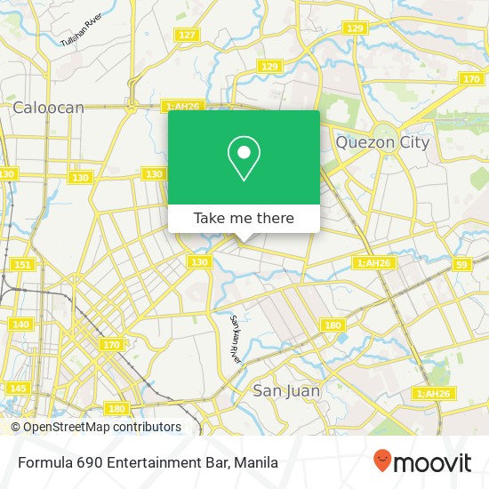 Formula 690 Entertainment Bar map