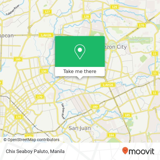 Chix Seaboy Paluto, Sct. Tobias Laging Handa, Quezon City map