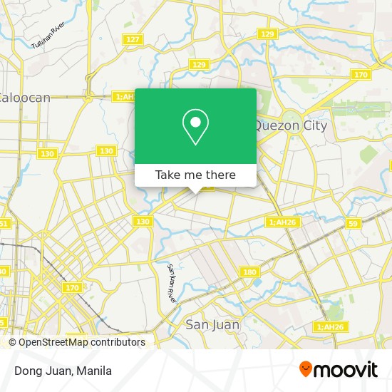 Dong Juan map