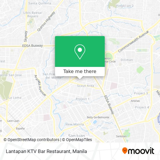 Lantapan KTV Bar Restaurant map