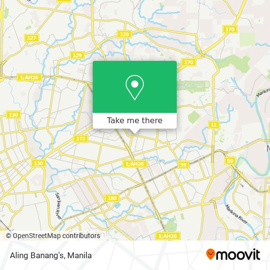 Aling Banang's map