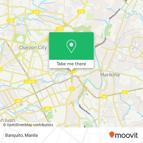 Banquito, 287 Katipunan Ave Loyola Heights, Quezon City map