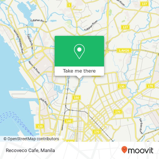 Recoveco Cafe, 704 Rizal Avenue Ext Barangay 120, Caloocan City map