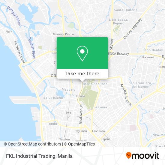 FKL Industrial Trading map