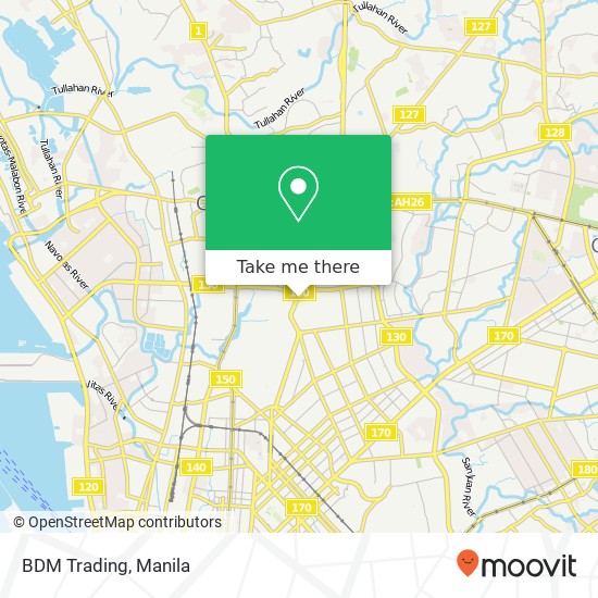 BDM Trading, A. Bonifacio Ave San Jose, Quezon City map