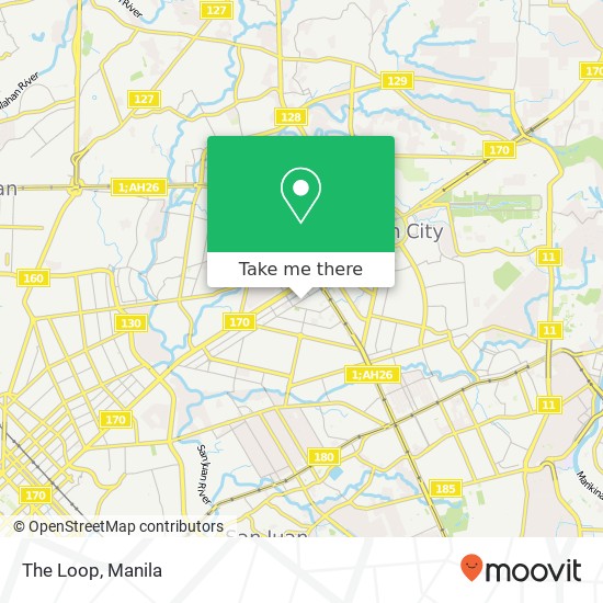 The Loop, Mo. Ignacia Ave South Triangle, Quezon City map