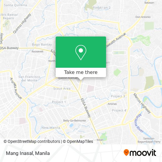 Mang Inasal map