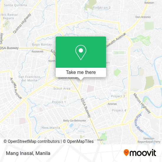 Mang Inasal map