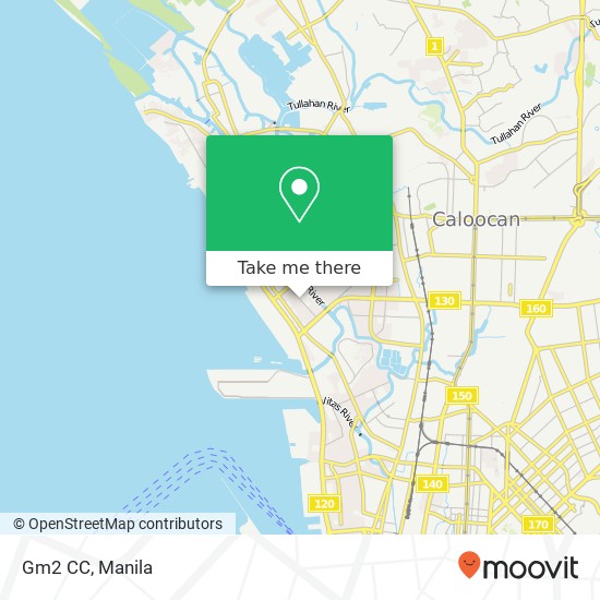 Gm2 CC, Apahap St North Bay Blvd. South, Navotas map