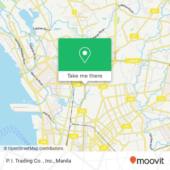 P. I. Trading Co. , Inc., Rizal Avenue Ext Barangay 55, Caloocan City map