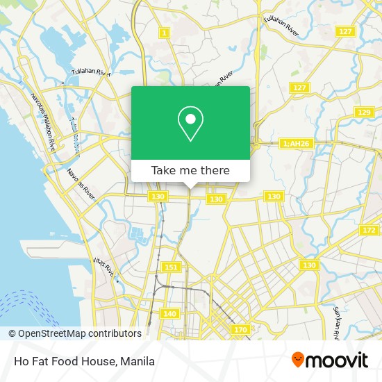 Ho Fat Food House map
