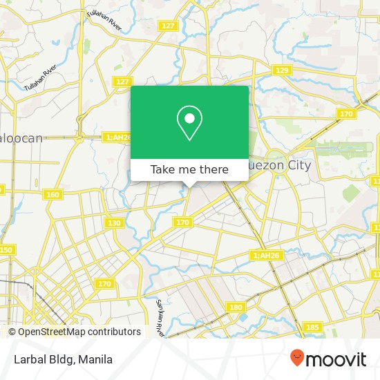 Larbal Bldg, West Ave West Triangle, Quezon City map