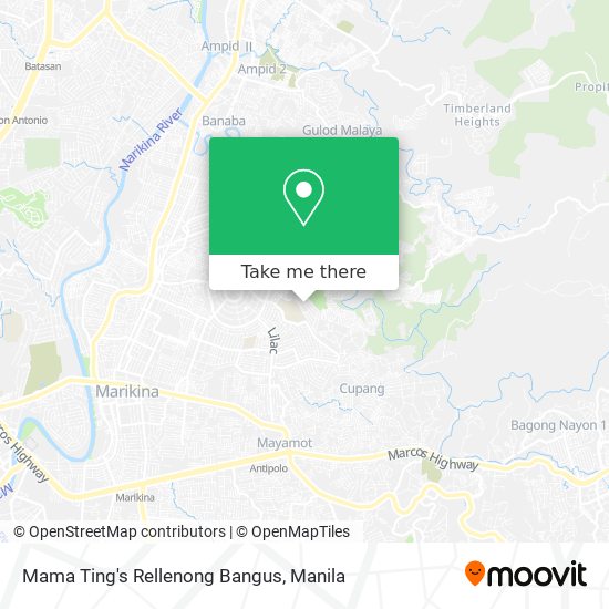 Mama Ting's Rellenong Bangus map