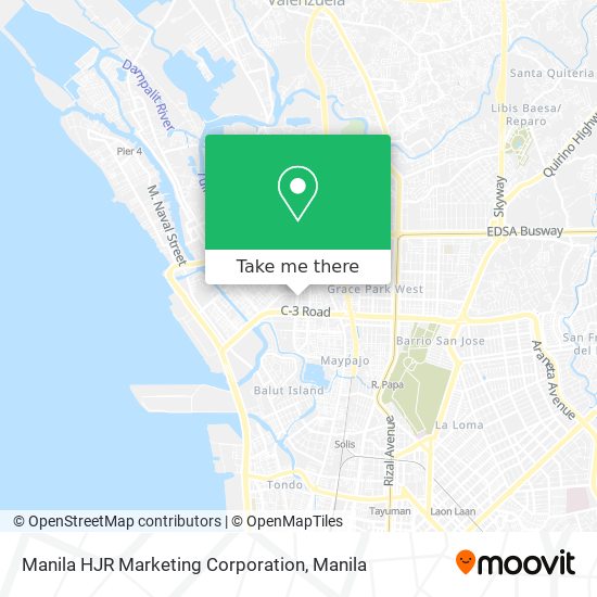 Manila HJR Marketing Corporation map