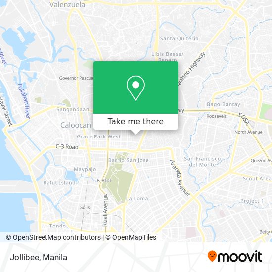 Jollibee map