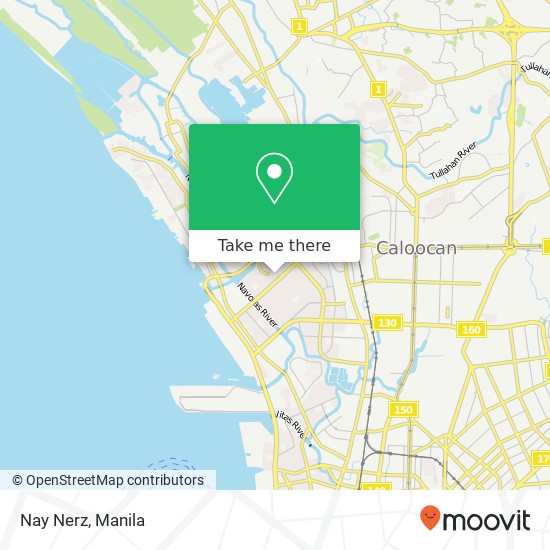 Nay Nerz, Longos, Malabon map