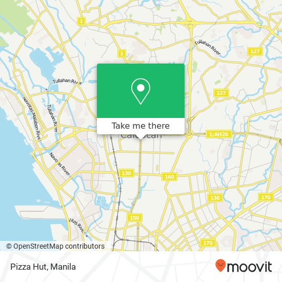 Pizza Hut, Rizal Avenue Ext Barangay 88, Caloocan City map