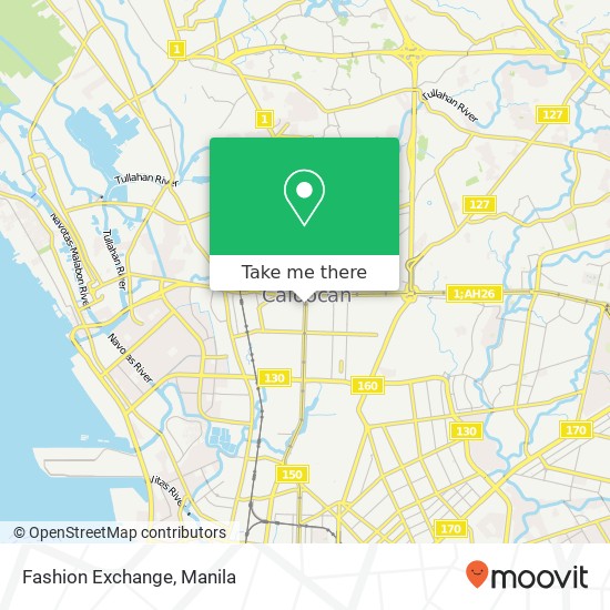 Fashion Exchange, Barangay 76, Caloocan City map