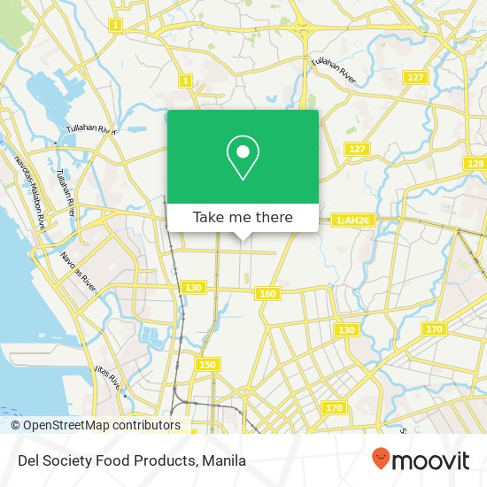Del Society Food Products, 6th Barangay 89, Caloocan City map