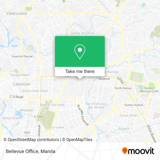 Bellevue Office map