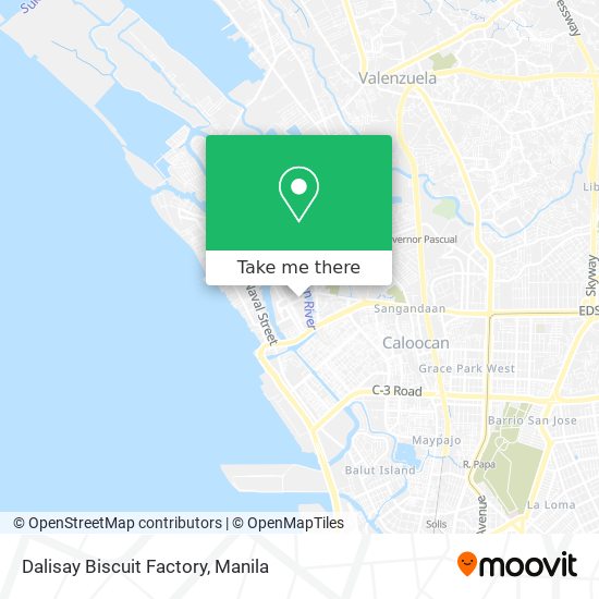 Dalisay Biscuit Factory map