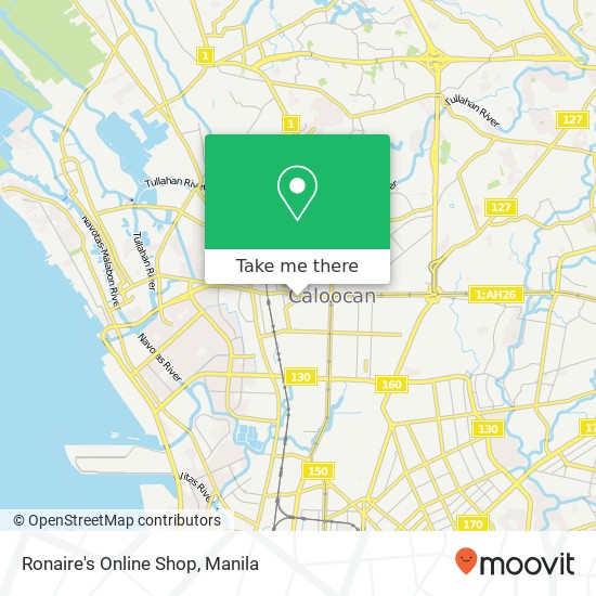 Ronaire's Online Shop, Malonzo Barangay 74, Caloocan City map