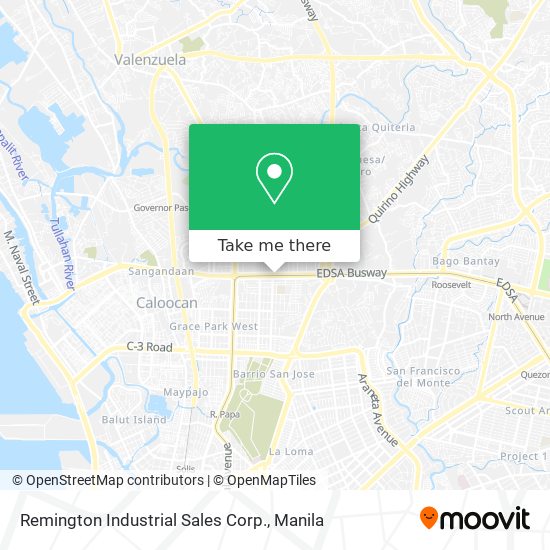 Remington Industrial Sales Corp. map