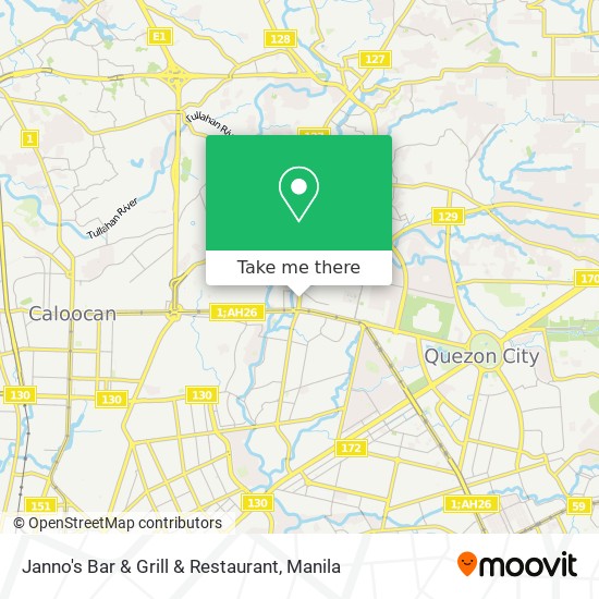 Janno's Bar & Grill & Restaurant map