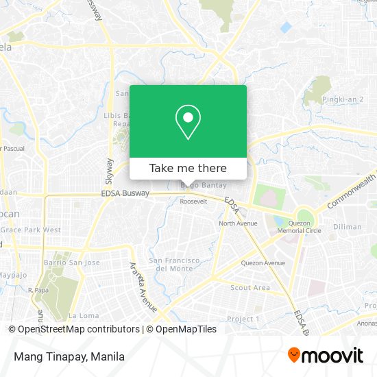 Mang Tinapay map