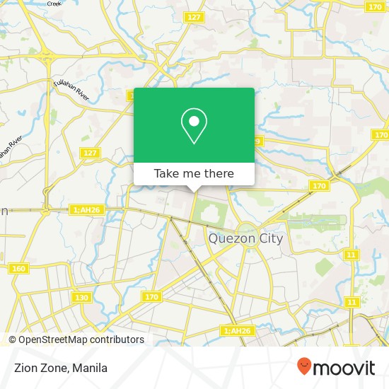 Zion Zone, Road 8 Bagong Pag-Asa, Quezon City map