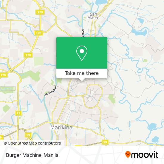 Burger Machine map