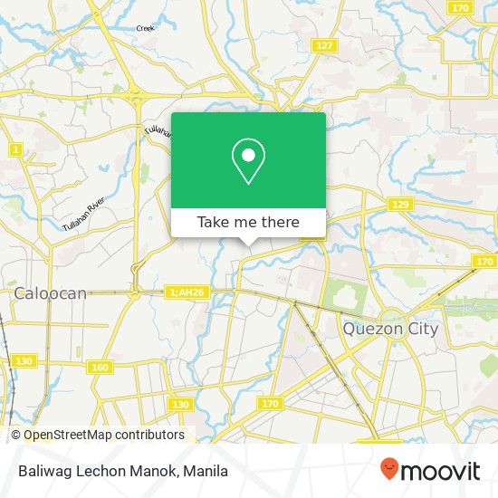 Baliwag Lechon Manok, 15 Short Horn Bahay Toro, Quezon City map