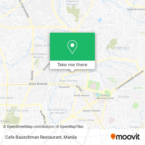 Cafe Bauschman Restaurant map