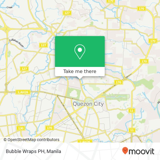 Bubble Wraps PH, 80 Visayas Ave Vasra, Quezon City map