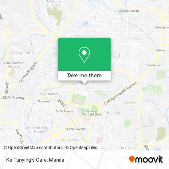 Ka Tunying's Cafe map