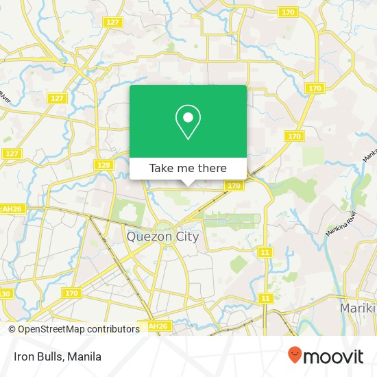 Iron Bulls, New Era, Quezon City map